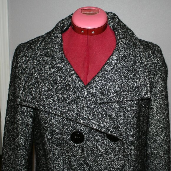 Vintage Calvin Klein Wool Blend Ladies Peacoat - Size 2 - Excellent Condition! - Picture 1 of 9